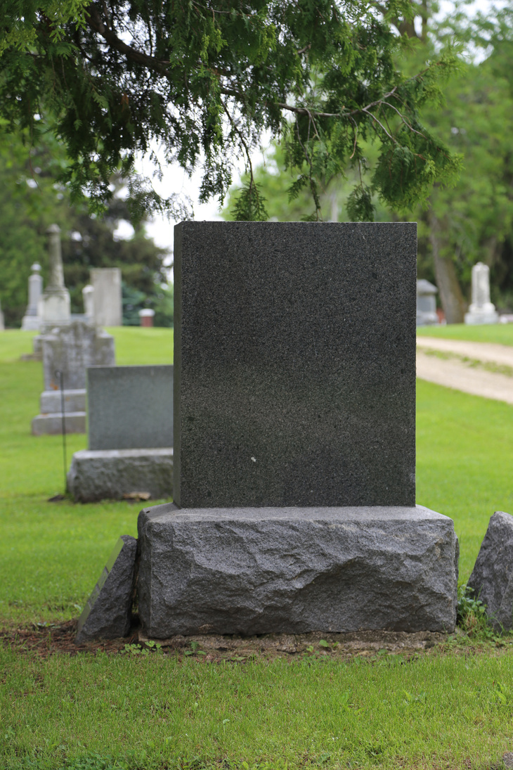 Blank Headstone